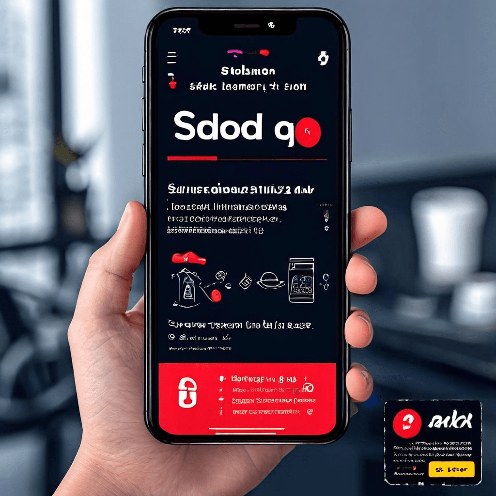 카카오톡 아이디만 제시된 알바 광고 스마트폰 화면을 경고 표시와 물음표로 둘러싸 주의를 환기하는 사이드잡기 사기 주의 안내 인포그래픽입니다.