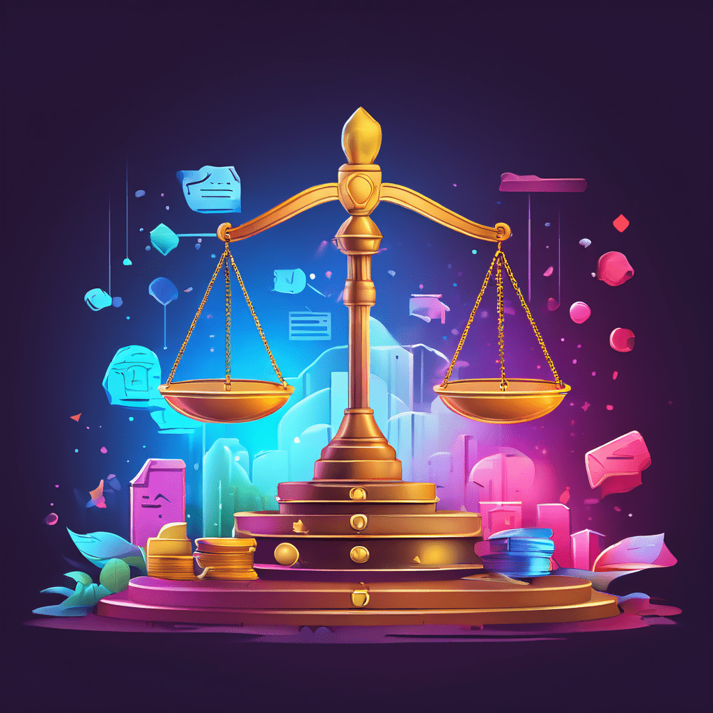 사용자 이탈과 수익 감소, 신뢰도 하락을 나타내는 아이콘이 쌓여 한쪽으로 기울어진 저울이 배경의 빈 온라인 포럼과 함께 커뮤니티 관리 실패의 심각한 결과를 상징적으로 보여주는 이미지입니다.