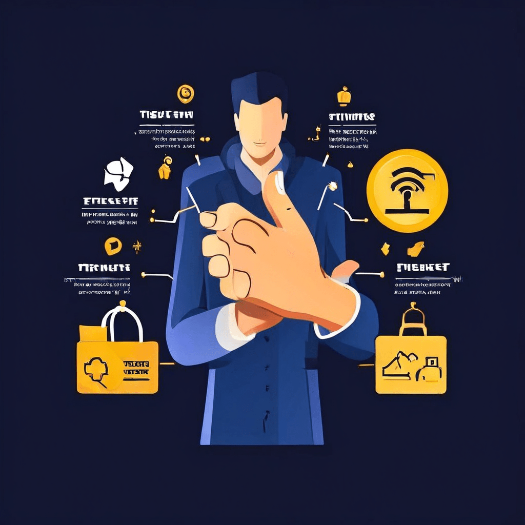 사기 피해를 예방하기 위한 3단계 심리적 유인 과정을 설명하는 플로우차트로, 유혹적인 제안과 가짜 신뢰 형성 단계를 거쳐 최종적으로 사기 요구가 이루어지는 구조를 선물, 악수, 경고 표시 아이콘으로 보여줍니다.