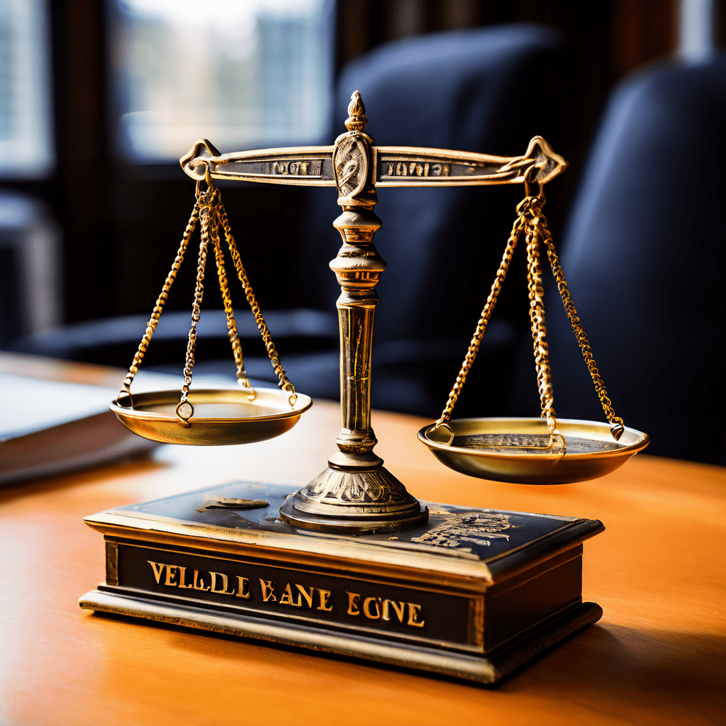 거부된 제품 반품 상자와 유효한 사유 증거가 저울 위에서 균형을 이루며 공정한 환불 정책의 결정적 순간을 상징적으로 표현한 이미지입니다.