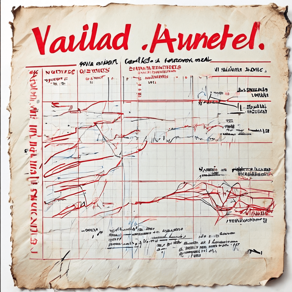 설문조사 결과가 무효로 처리된 상황을 상징적으로 보여주는, 낙서처럼 급하게 작성된 답변과 찢어진 그래프 선 위에 큰 빨간색 무효 도장이 찍힌 설문지 이미지입니다.